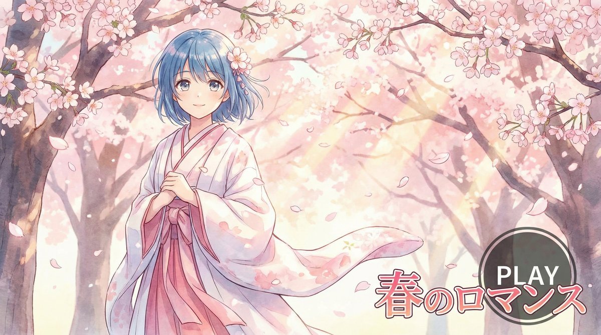 萝莉漫画原创动漫-樱花树下的约定